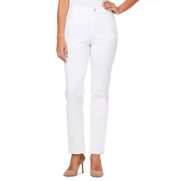 Gloria Vanderbilt Women's Petite Pants 12P Short Amanda High Rise - Picture 1 of 3